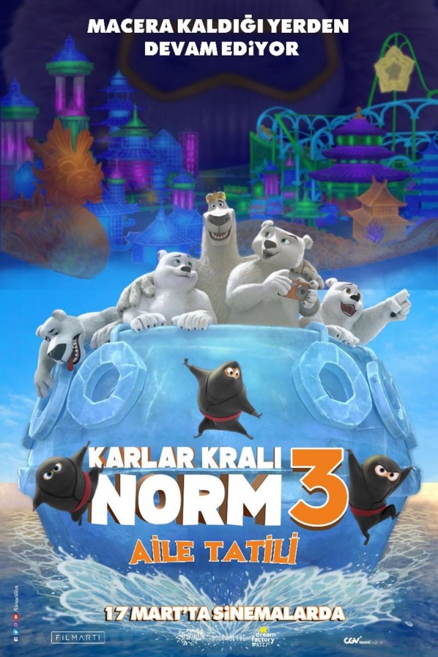 Karlar Kralı Norm 3: Aile Tatili Türkçe Dublaj İzle